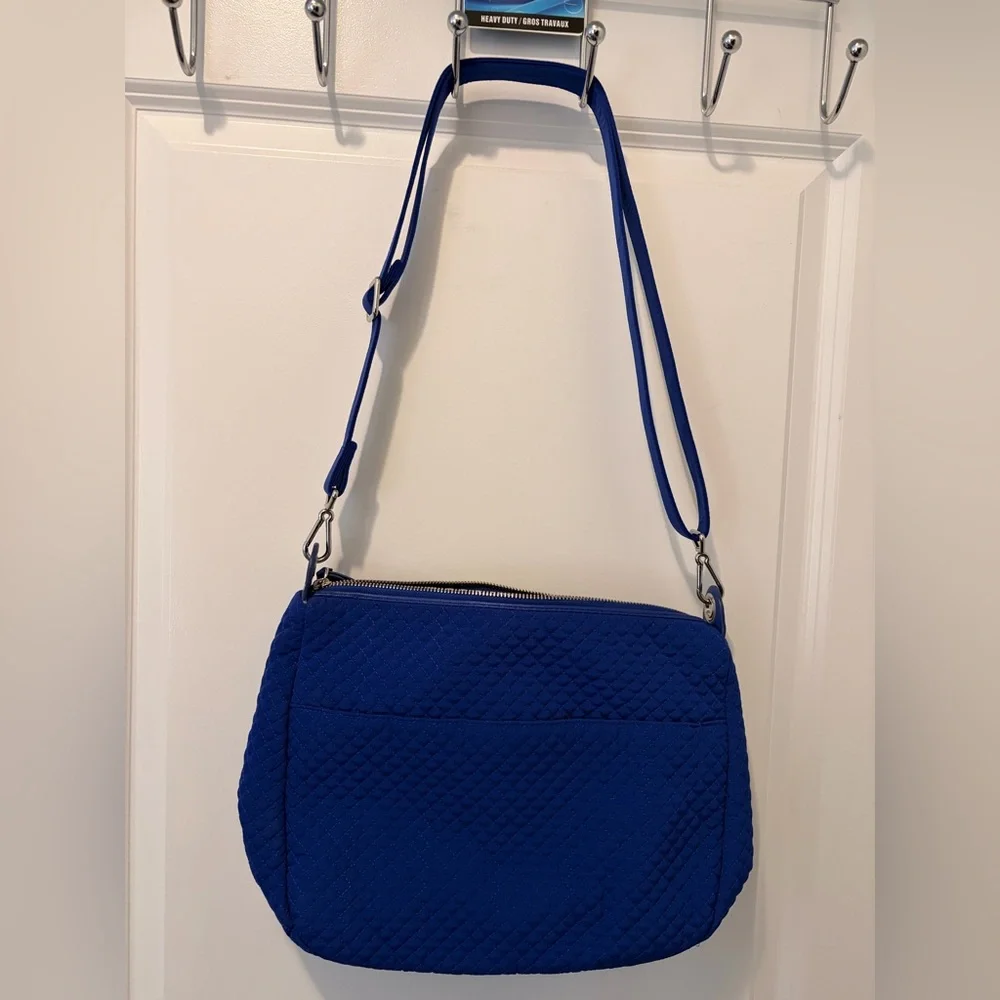Vera Bradly Blue Quilted Crossbody Bag - Women - Picture 10 of 10